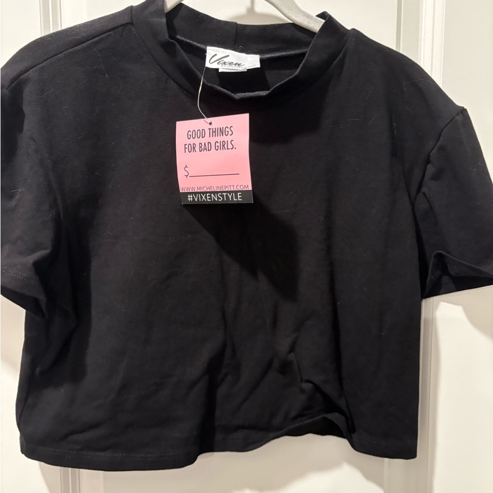 Vixen by Micheline Pitt Black Top